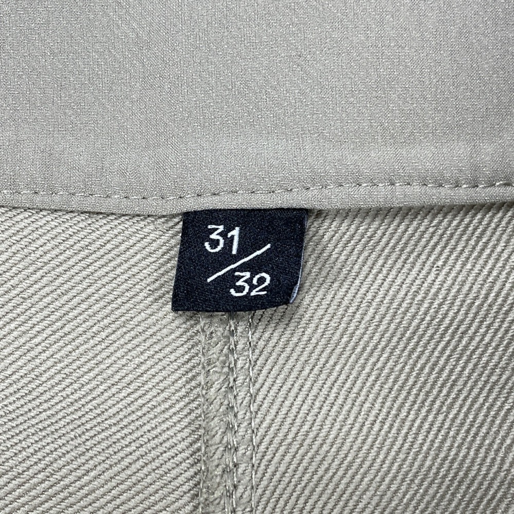 Public Rec Pants Mens 31x32 Khaki Workday Performance Stretch Chino Comfort - Picture 4 of 10